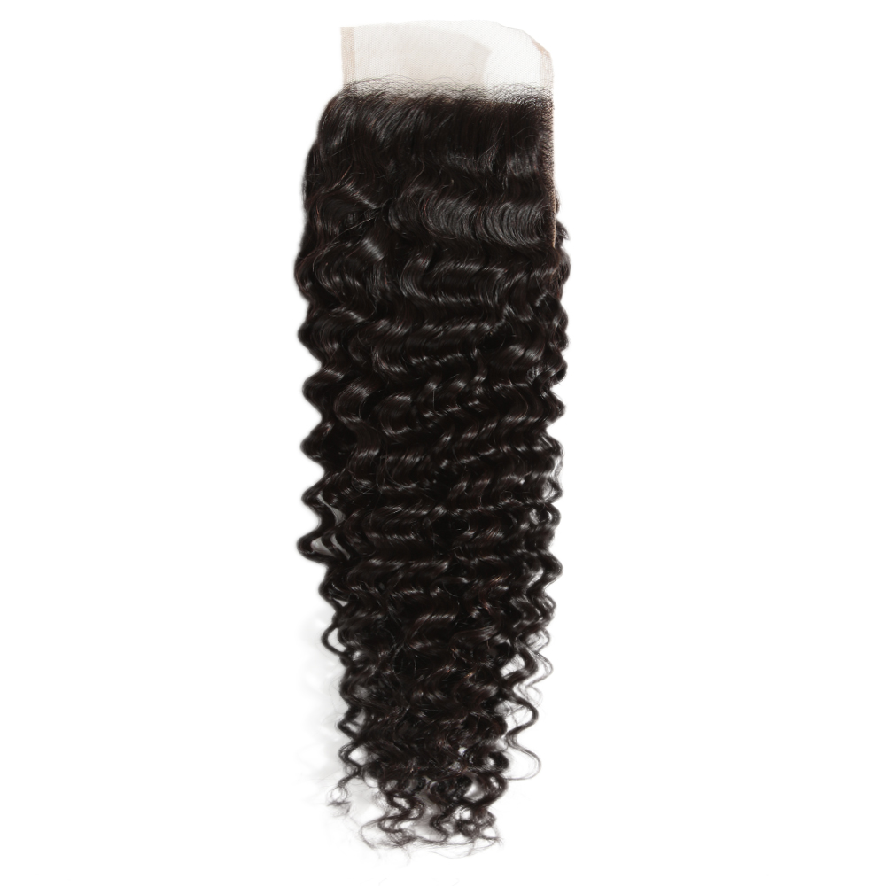 Virgin Remy Curly Lace Closure 4X4 1 Virgin Remy Curly Lace Closure 4X4